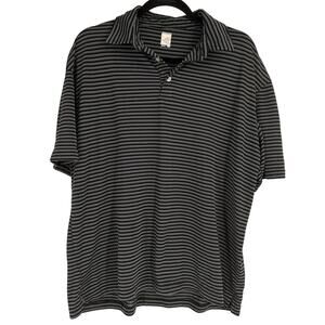 Slazenger Men's Striped Golf Polo Shirt Size Large